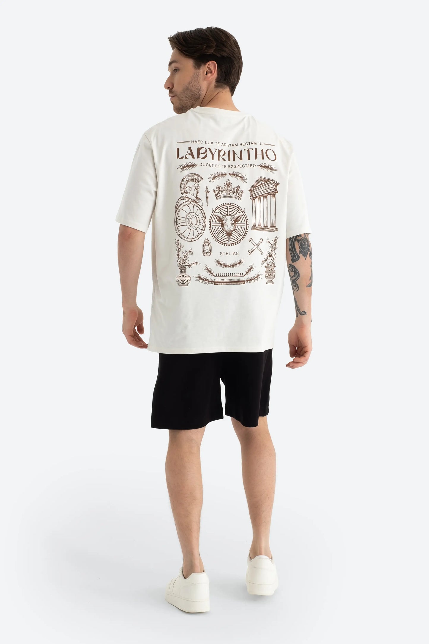 Oversized Tee Labirent