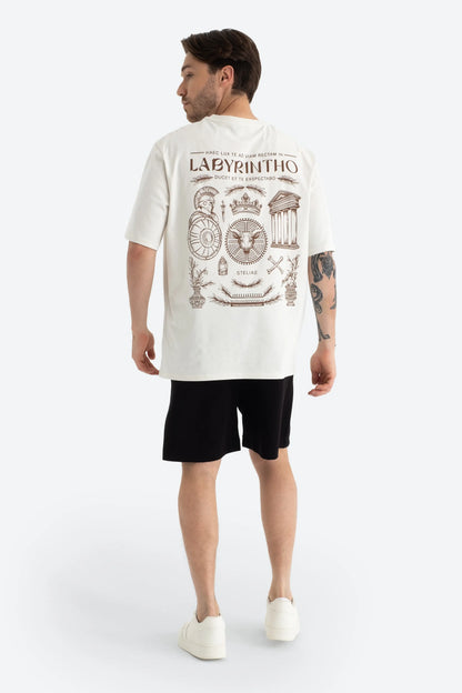 Oversized Tee Labirent